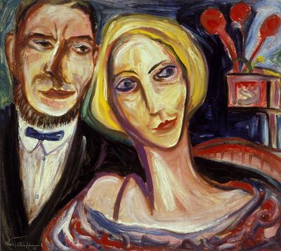 Couple with Television
